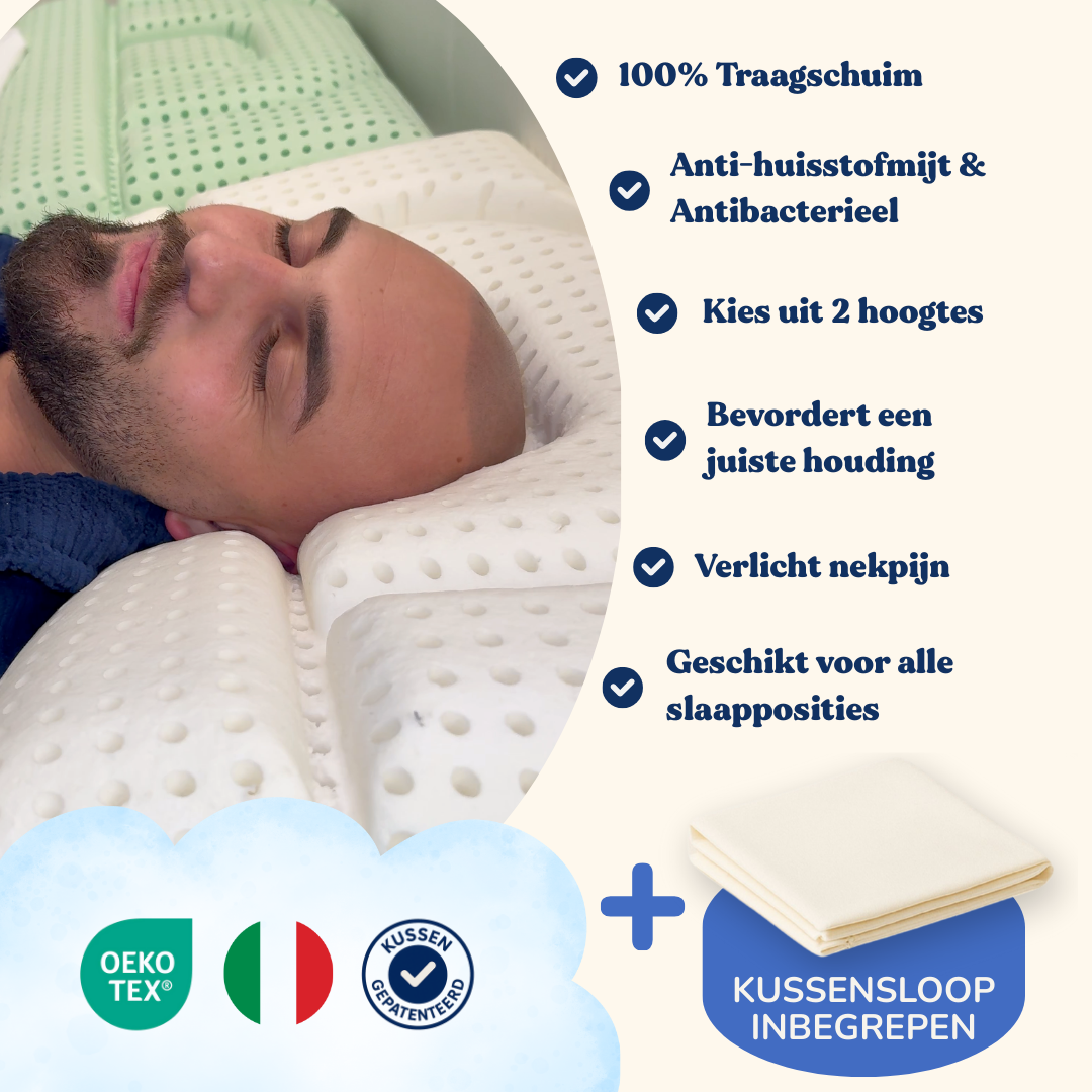 Nek Ondersteuningskussen - Memory Foam